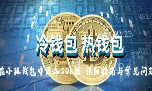 如何在小狐钱包中添加SOL链：详细指南与常见问题解答