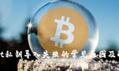 tpWallet私钥导入失败的常见原因及解决方案