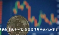区块链主流币一览：你需要了解的热门加密货币