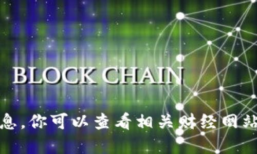 抱歉，我无法提供实时信息或最新消息。你可以查看相关财经网站或数字货币交易平台获取最新消息。