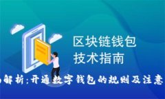 全面解析：开通数字钱包的规则及注意事项